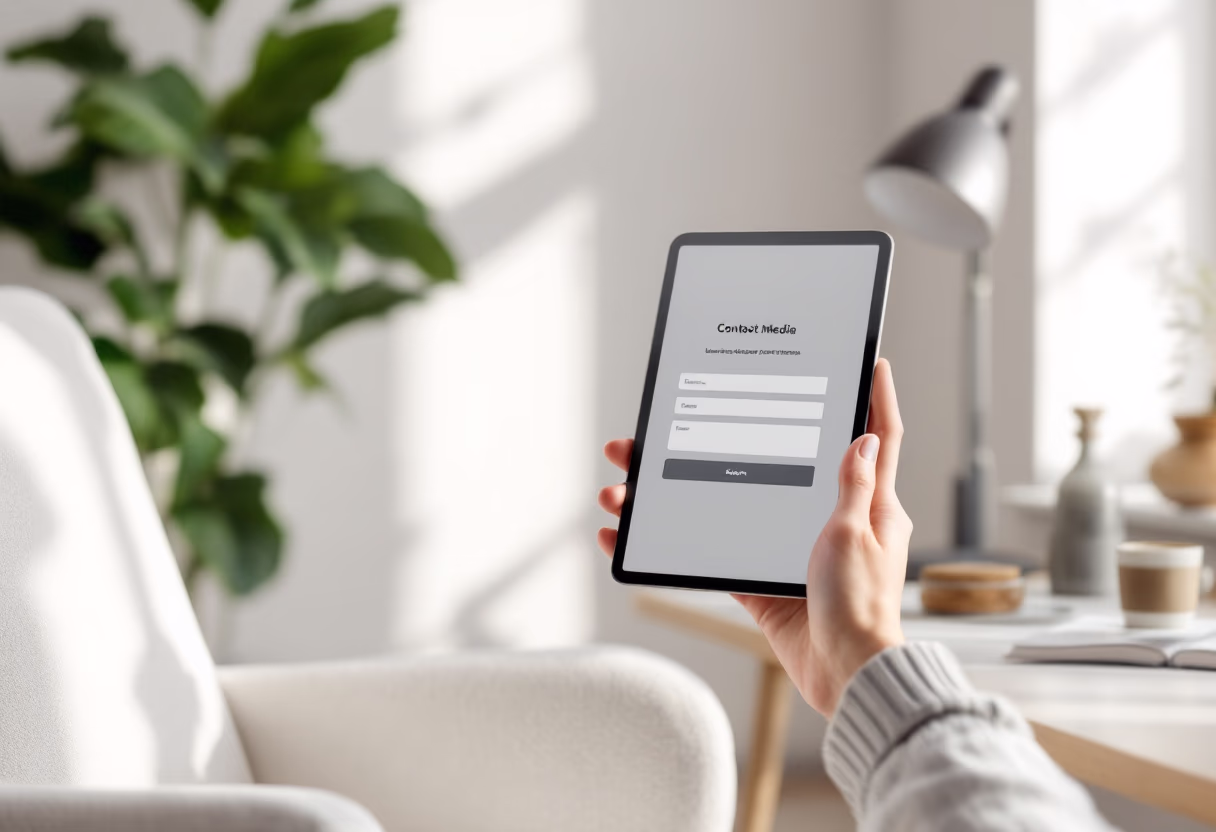 Account control interface preview